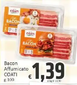 Paghi Poco Bacon Affumicato COATI offerta