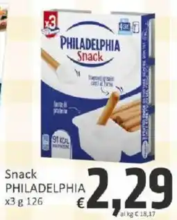Paghi Poco Snack Philadelphia offerta