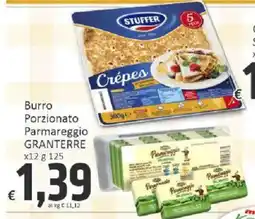 Paghi Poco Burro Porzionato Parmareggio GRANTERRE offerta