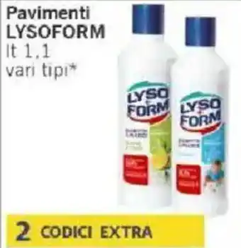 Pavimenti Lysoform