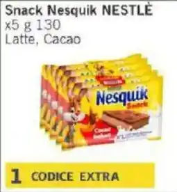 Paghi Poco Snack Nesquik Nestlé offerta