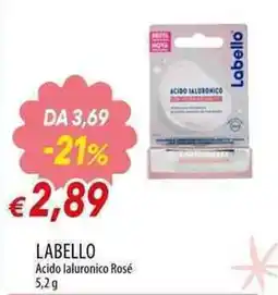 Galassia Labello Acido Ialuronico Rosé offerta