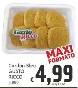 Paghi Poco Cordon Bleu Gusto Ricco offerta