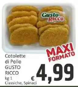 Paghi Poco Cotolette di Pollo Gusto Ricco offerta