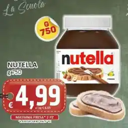 Paghi Poco Nutella offerta
