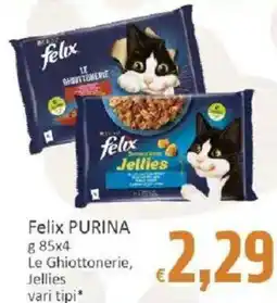 Paghi Poco Felix PURINA Le Ghiottonerie, Jellies offerta