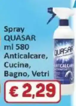 Paghi Poco Spray Quasar offerta