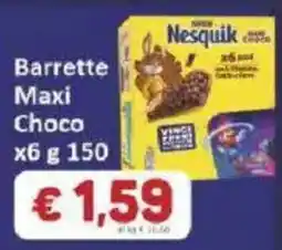 Paghi Poco Barrette Maxi Choco Nesquik offerta