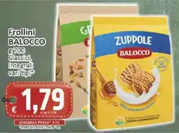 Paghi Poco Frollini Balocco offerta