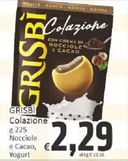 Paghi Poco Grisbi Colazione offerta