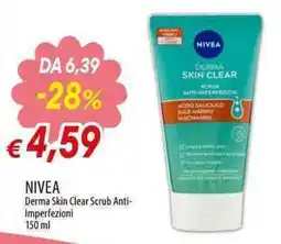 Galassia NIVEA Derma Skin Clear Scrub Anti-Imperfezioni offerta