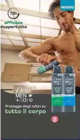 Galassia Dove Men +care whole body deodorant offerta