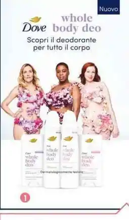 Galassia Dove whole body deo offerta