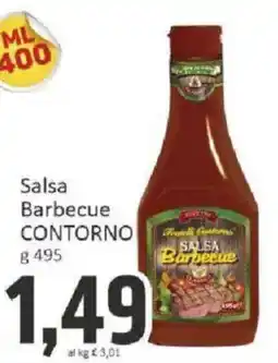 Paghi Poco Salsa Barbecue Contorno offerta