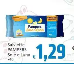 Paghi Poco Salviette Pampers Sole e Luna offerta
