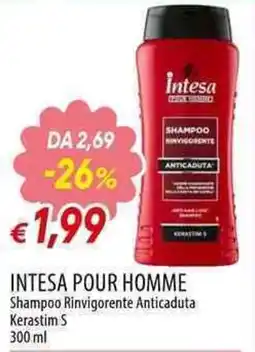 Galassia Intesa Pour Homme Shampoo Rinvigorente Anticaduta offerta