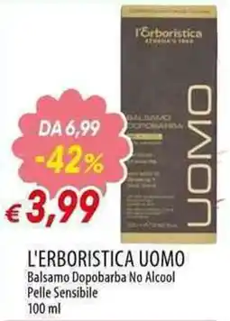 Galassia L'Erboristica Uomo Balsamo Dopobarba No Alcool offerta