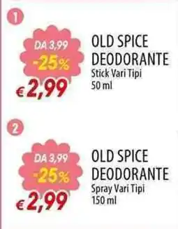Galassia Old Spice deodorante offerta