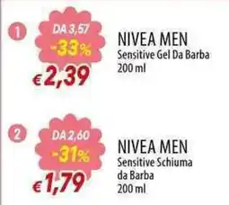 Galassia NIVEA MEN Sensitive Gel Da Barba offerta
