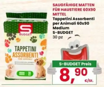 Tappetini Assorbenti S-Budget