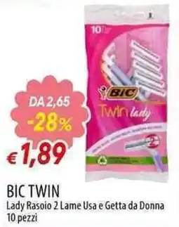 Galassia BIC Twin Lady Rasoio 2 Lame offerta