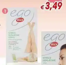 Galassia Strisce depilatore corpo ego Selex offerta