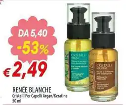 Galassia Renée Blanche Cristalli Per Capelli Argan/Keratina offerta