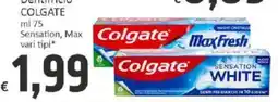 Paghi Poco Dentifricio Colgate Max Fresh offerta