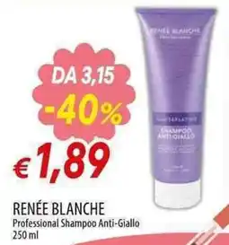 Galassia Renée Blanche Professional Shampoo Anti-Giallo offerta