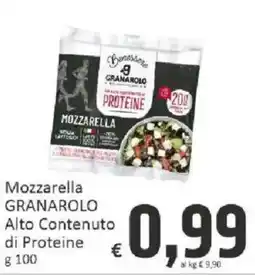 Paghi Poco Mozzarella Granarolo Alto Contenuto di Proteine offerta