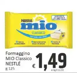 Paghi Poco Formaggino MIO Classico NESTLÉ offerta