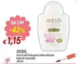 Galassia Avenil Pure & Soft Detergente Intimo Delicato Malva & Camomilla offerta