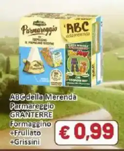 Paghi Poco ABC della Merenda Parmareggio offerta
