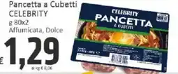 Paghi Poco Pancetta a Cubetti Celebrity offerta