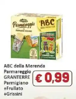 Paghi Poco ABC della Merenda Parmareggio offerta