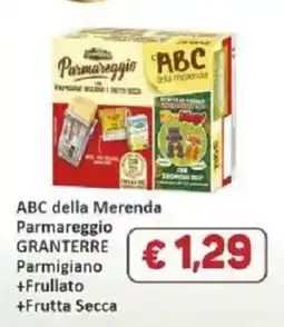 Paghi Poco ABC della Merenda Parmareggio offerta