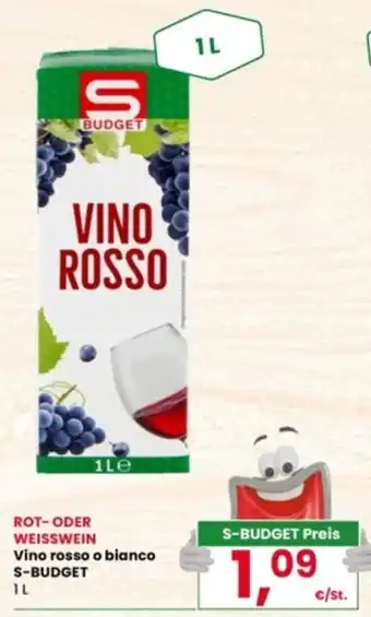 Vino rosso S-Budget