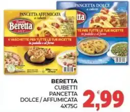 Eté Beretta cubetti pancetta dolce / affumicata offerta