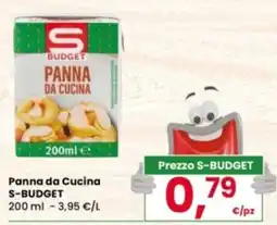 Despar Panna da Cucina S-BUDGET offerta