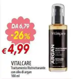 Galassia Vitalcare Trattamento Ristrutturante con olio di argan offerta