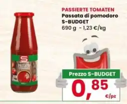 Interspar Passata di pomodoro S-Budget offerta