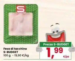 Despar Fesa di tacchino S-BUDGET offerta