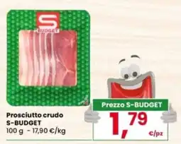 Despar Prosciutto crudo S-BUDGET offerta