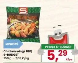 Despar Chicken wings BBQ S-BUDGET offerta