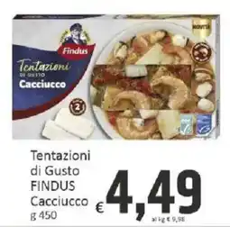 Paghi Poco Tentazioni di Gusto Findus Cacciucco offerta
