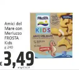 Paghi Poco Amici del Mare con Merluzzo Kids FROSTA offerta
