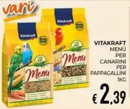 Eté Vitakraft Menu per canarini per pappagallini offerta