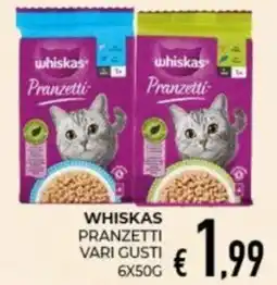 Eté Whiskas Pranzetti offerta