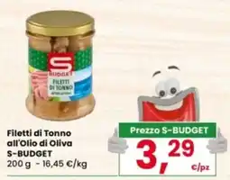 Despar Filetti di Tonno all'Olio di Oliva S-BUDGET offerta