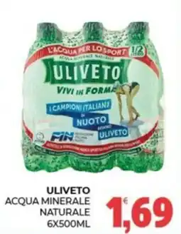Eté Uliveto acqua minerale naturale offerta